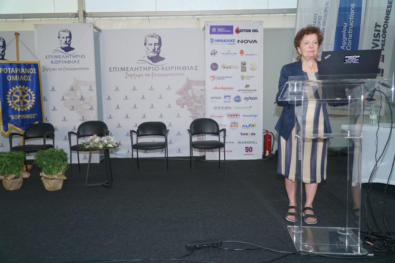 Η Πρόεδρος του ΡΟ Πάτρα Μαγδαληνή Αγραφιώτη
